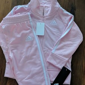Toddlers pink track suit